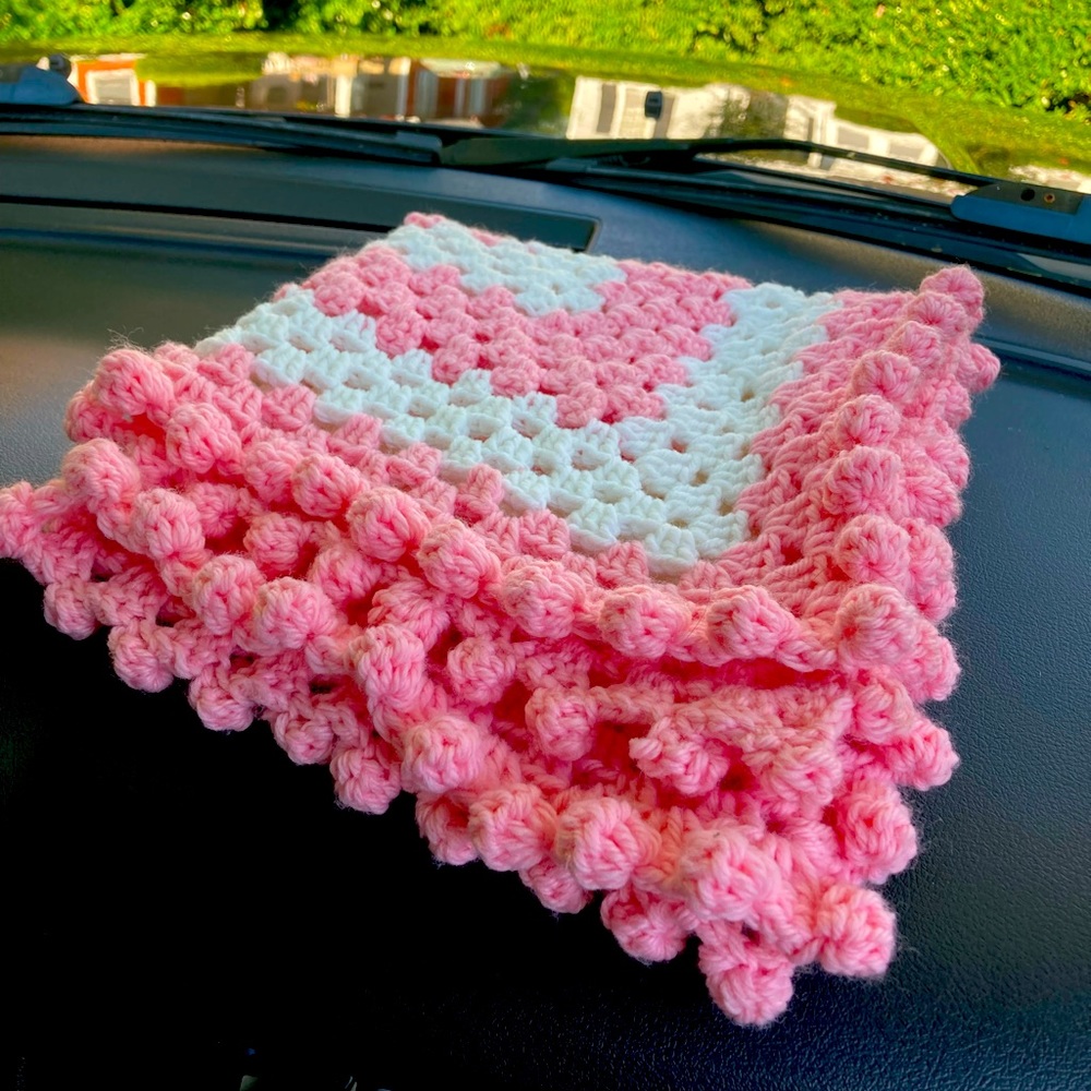 Handmade. 18hrs of work. Wash in delicates bag. Perfect for baby girl🥰